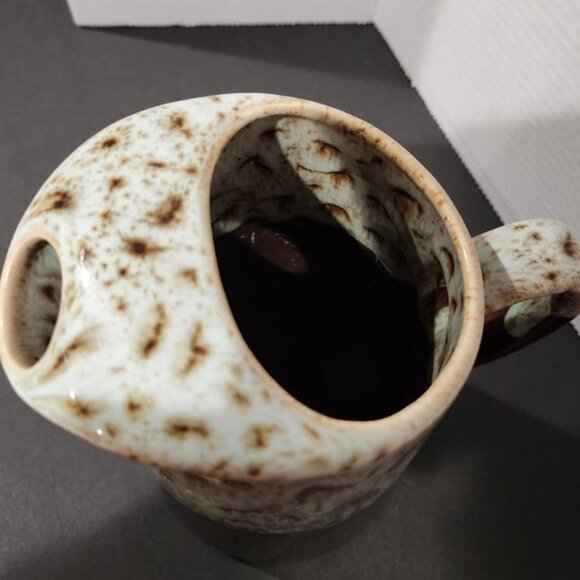 VTG Canonsburg Pottery 9.5” Brown Drip Glazed 2-Quart Water Pitcher w/Ice Lip - Picture 5 of 11